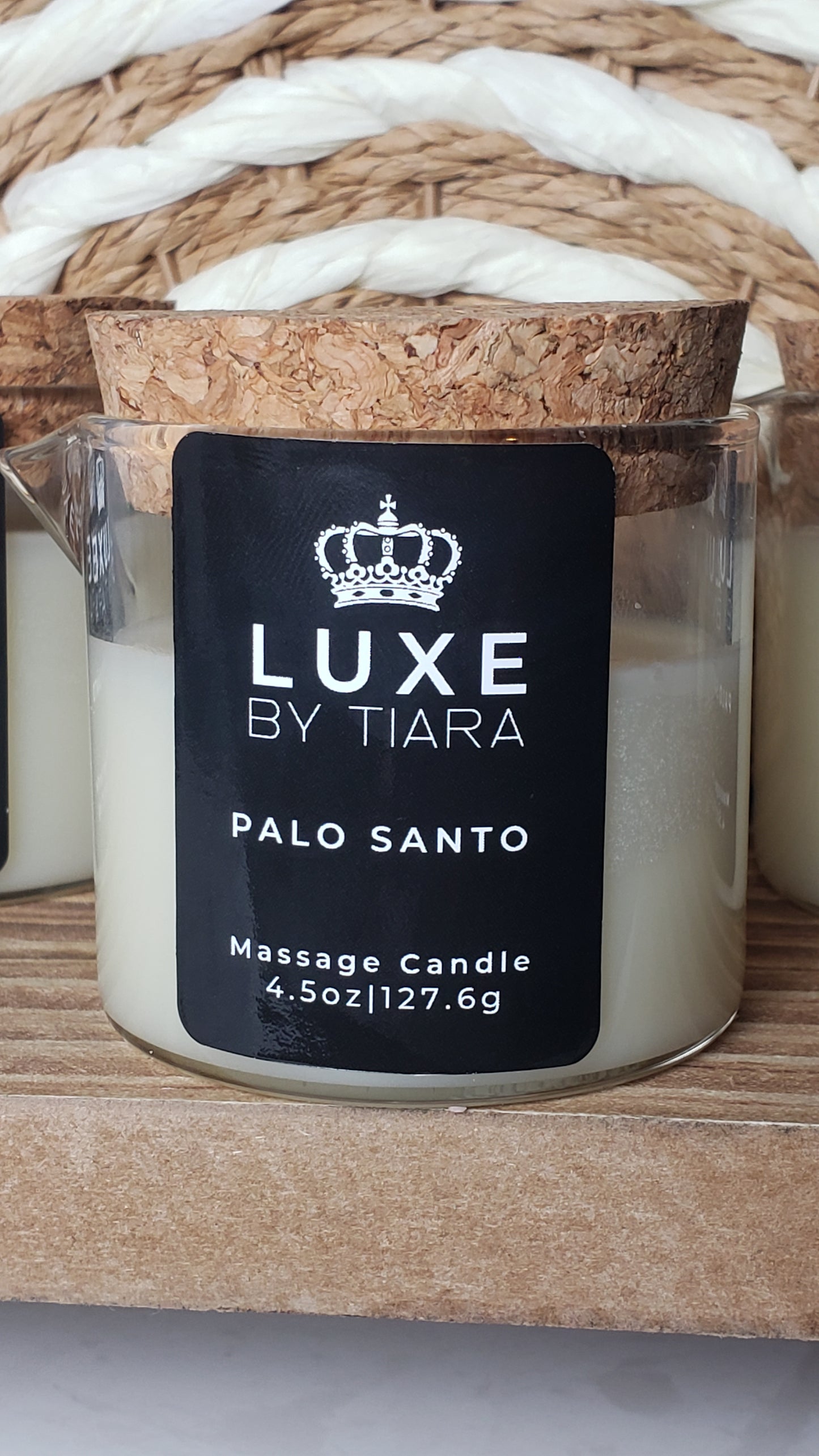 Palo Santo Massage Candle