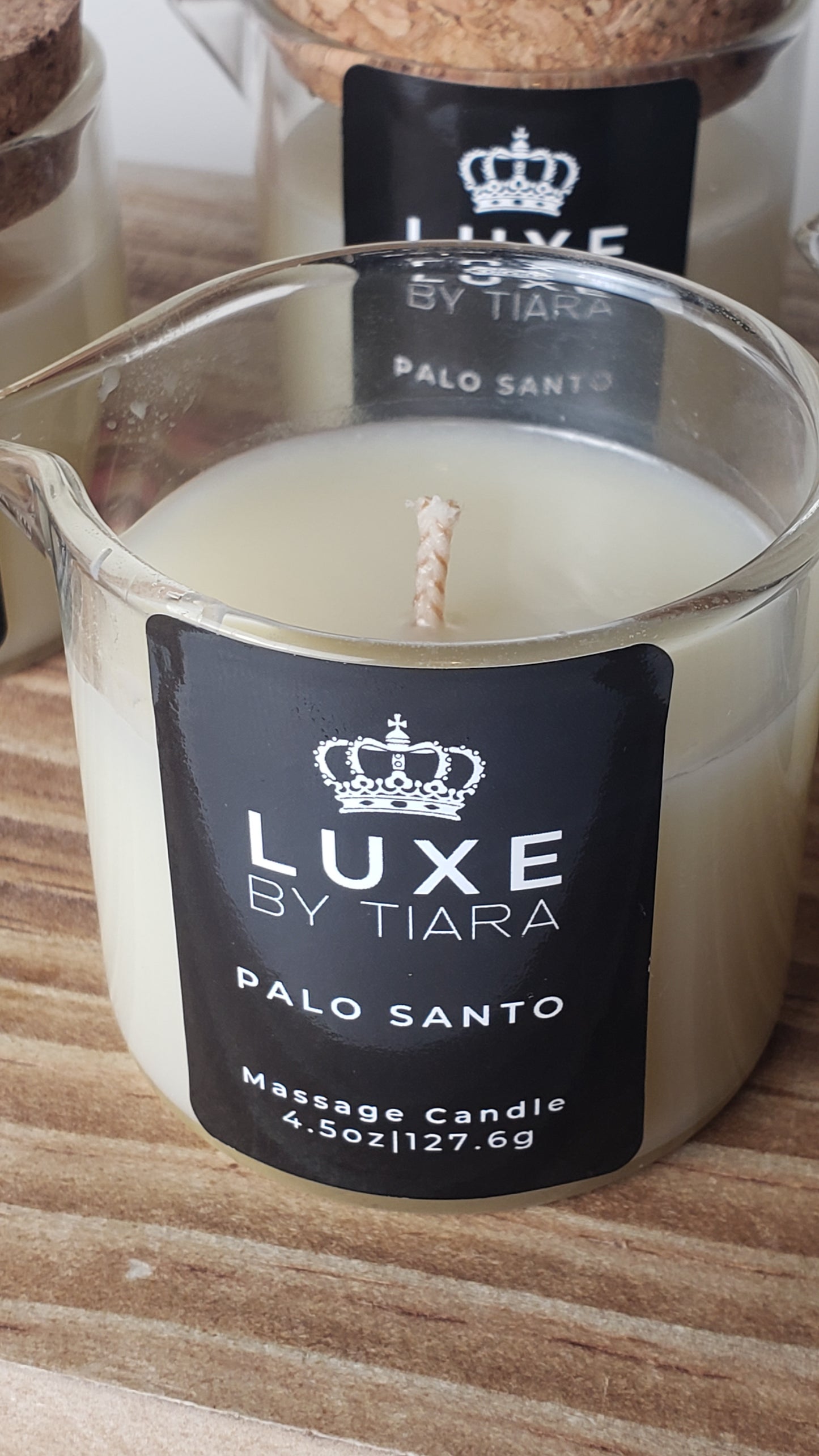 Palo Santo Massage Candle