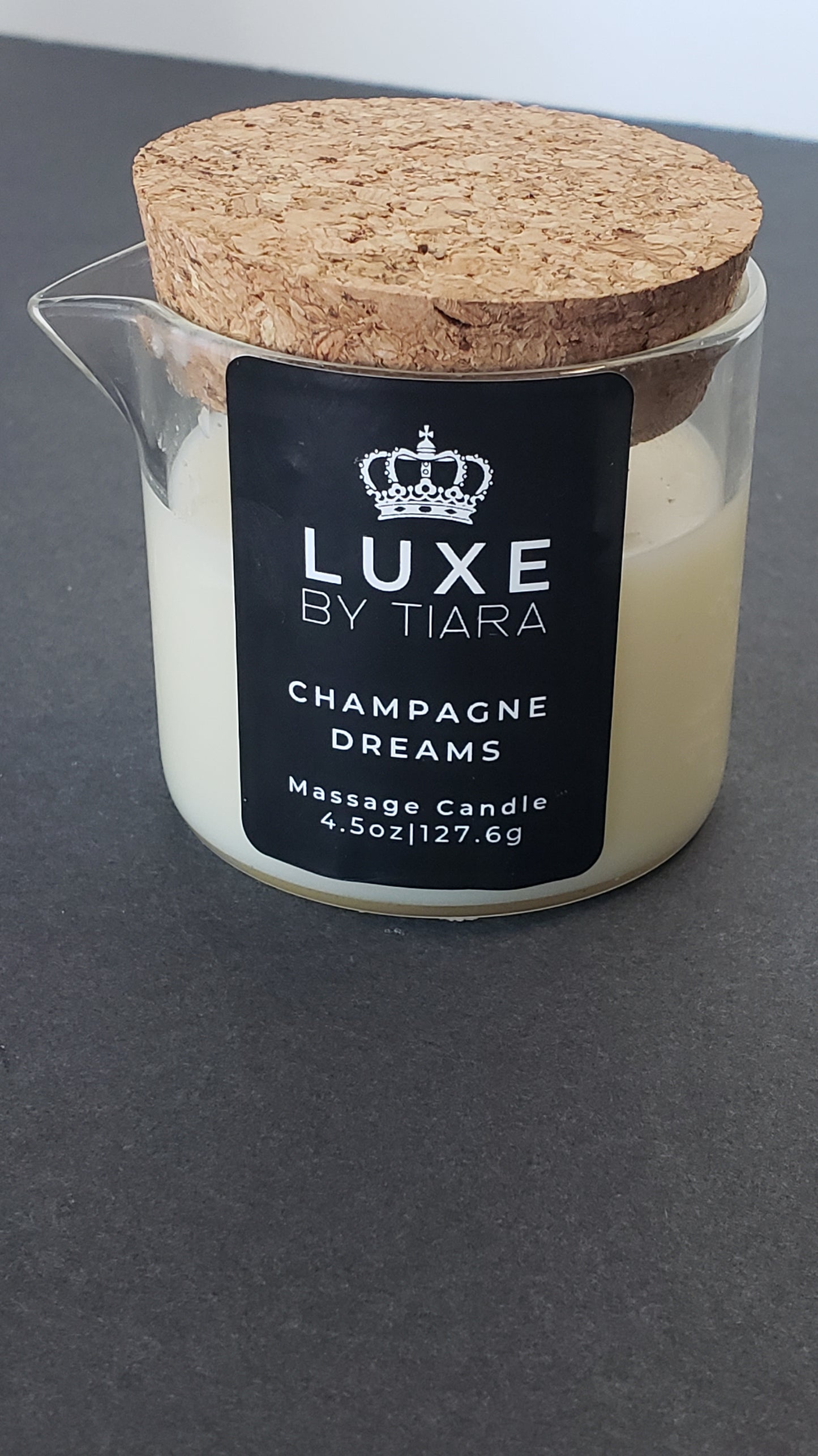 Champagne Dreams Massage Candle